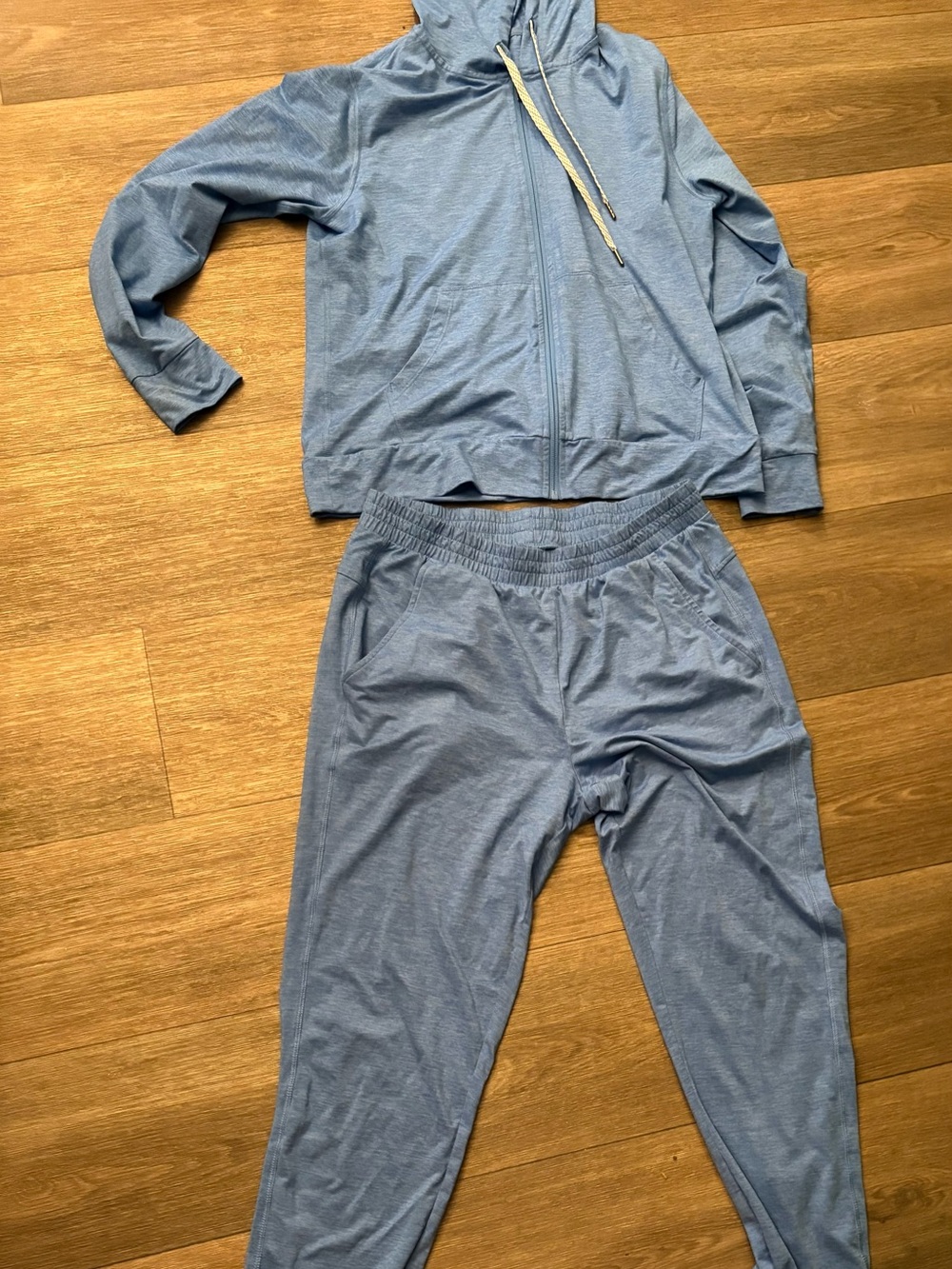 Member’s Mark Favorite Soft Hoodie Jogger Set Blue Size Medium